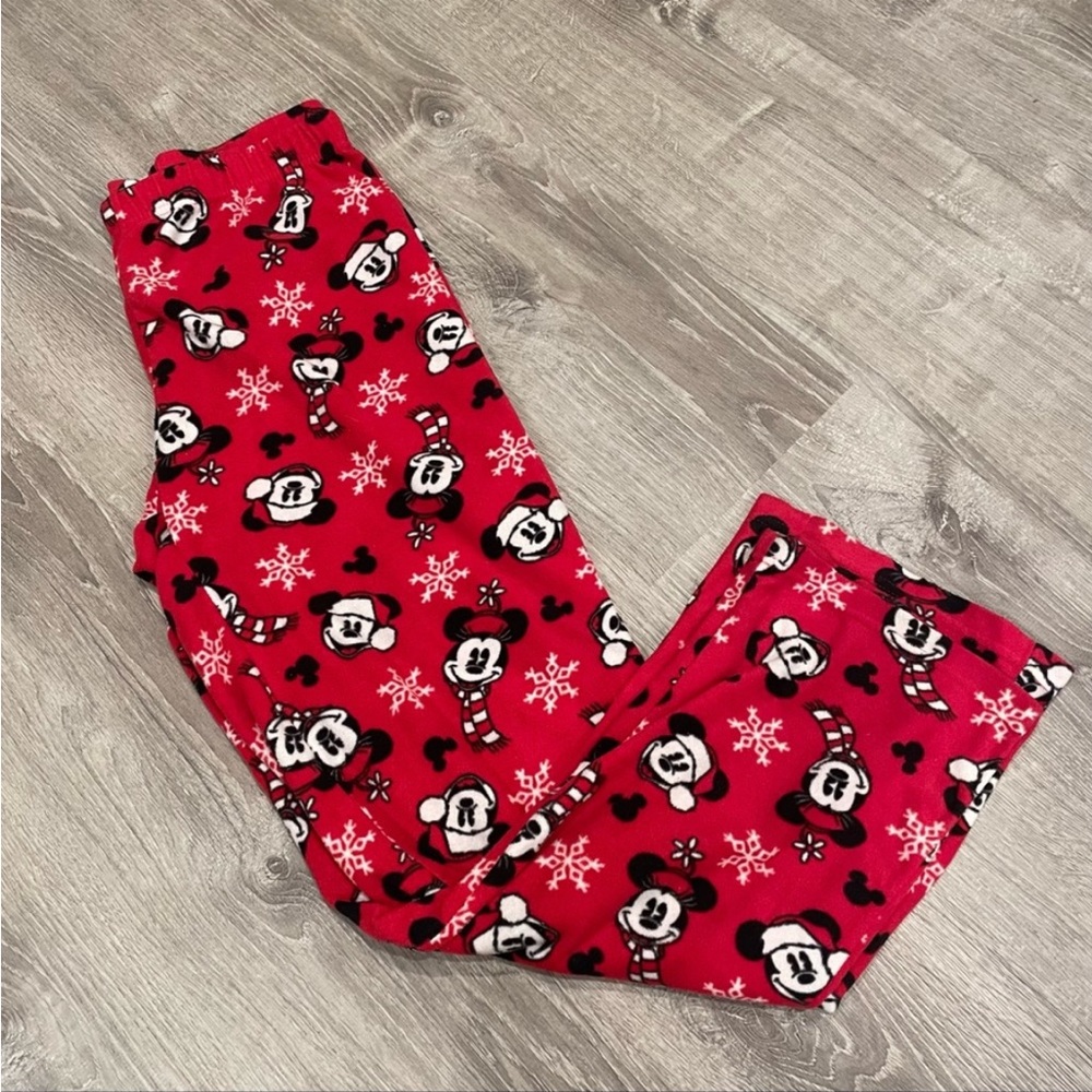 {SOLD}Disney Mickey and Minnie Mouse Christmas pajama pj pants - Picture 5 of 5